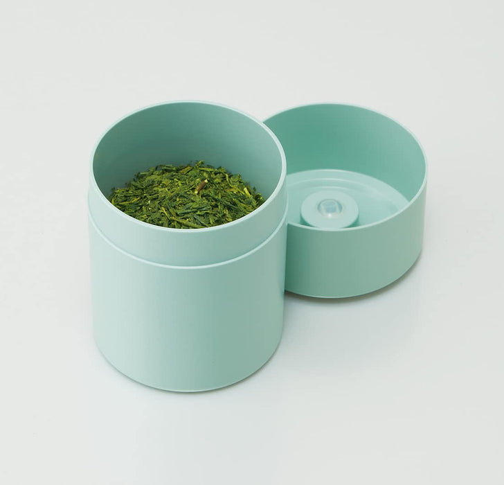 Skater Japan Smoke Blue Push Button Pos5-A Airtight Storage Container-Kiichin - The #1 Place for Japanese Goods in Your Hand!