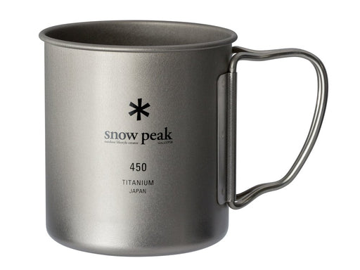 Snow Peak Japan Titanium Mug 450Ml Mg-143 Shera Cup-Kiichin - The #1 Place for Japanese Goods in Your Hand!