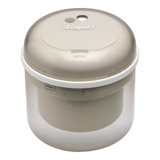Sonic Japan Electric Pencil Sharpener - Battery Operated, Ivory-Kiichin - The #1 Place for Japanese Goods in Your Hand!
