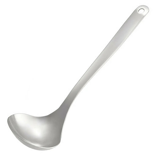 Sori Yanagi Stainless Steel Ladle - Medium Size-Kiichin - The #1 Place for Japanese Goods in Your Hand!