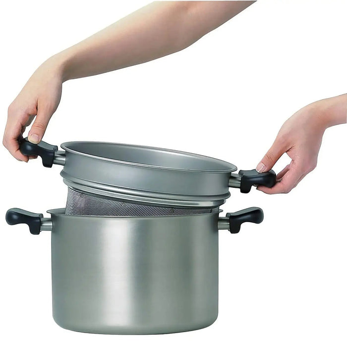 Nihon Yoshokki Sori Yanagi Stainless Steel Pasta Insert - Authentic Japanese Quality-Kiichin - The #1 Place for Japanese Goods in Your Hand!