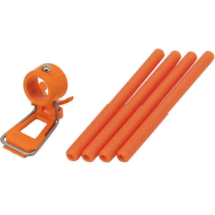Soto Japan St-3106Rg Regulator Stove Senyou Color Assist Set - Orange-Kiichin - The #1 Place for Japanese Goods in Your Hand!
