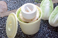 Squirrel Japan Ivory Round Pickle Barrel with Push Lid - Type 5-Kiichin - The #1 Place for Japanese Goods in Your Hand!