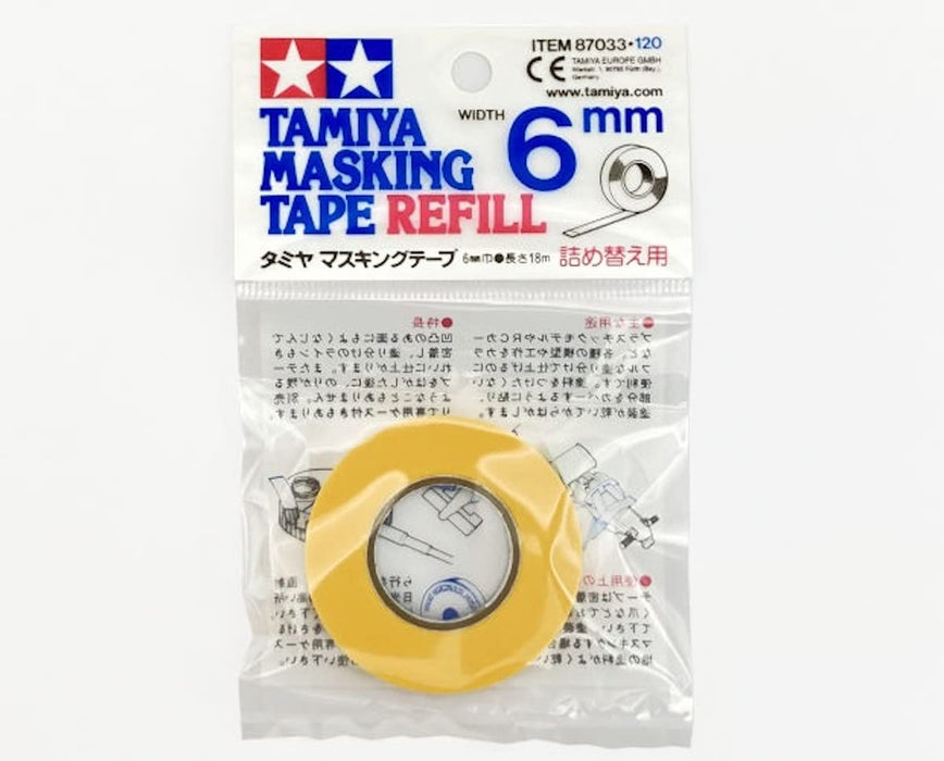Tamiya Japan Makeup Material Series 6mm Masking Tape Refill-Kiichin - The #1 Place for Japanese Goods in Your Hand!