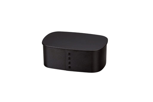 Tatsumiya Hakoya Wappa 700Ml Matte Black Bento - Authentic Japanese Design-Kiichin - The #1 Place for Japanese Goods in Your Hand!