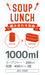 Thermos Japan Soup Lunch Set Dark Gray Jea-1000 Dgy-Kiichin - The #1 Place for Japanese Goods in Your Hand!