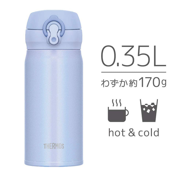 Thermos Japan 350Ml Vacuum Insulated Water Bottle - Powder Blue-Kiichin - The #1 Place for Japanese Goods in Your Hand!