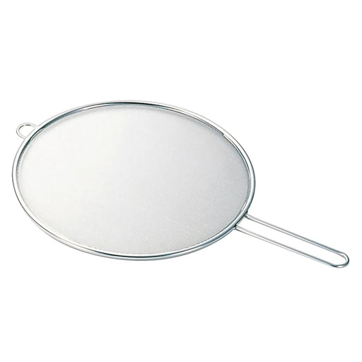 Snow Stainless Steel Splatter Screen - 19cm-Kiichin - The #1 Place for Japanese Goods in Your Hand!