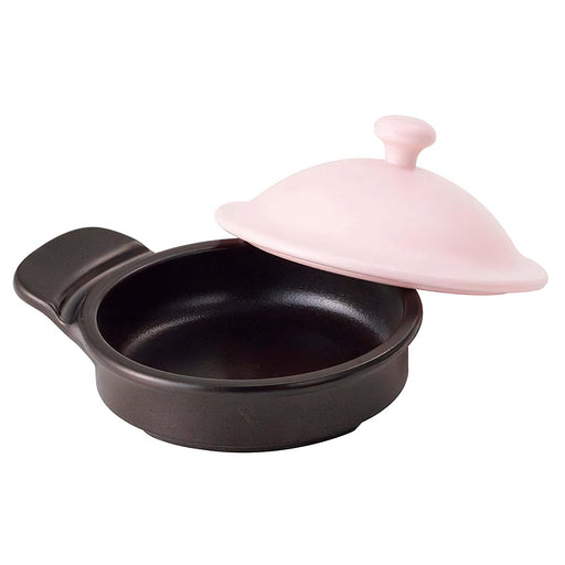 Tohi Ceramics Japan Pink Heat-Resistant Microwave Casserole Pot-Kiichin - The #1 Place for Japanese Goods in Your Hand!
