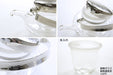 Toyo Sasaki Glass Jirori Cold Sake Vessels - 3Pc Set (360Ml 100Ml)-Kiichin - The #1 Place for Japanese Goods in Your Hand!