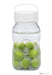 Toyo Sasaki Glass Japan Olive Green Fruit Syrup Bottle 1500Ml Storage Container-Kiichin - The #1 Place for Japanese Goods in Your Hand!