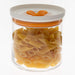 Toyo Sasaki Glass Kitchen Deli Keeper Storage Container - Orange (2 Pieces)-Kiichin - The #1 Place for Japanese Goods in Your Hand!