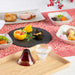 Toyo Sasaki Glass Mount Fuji Red & White Sake Cup with Gold Design-Kiichin - The #1 Place for Japanese Goods in Your Hand!