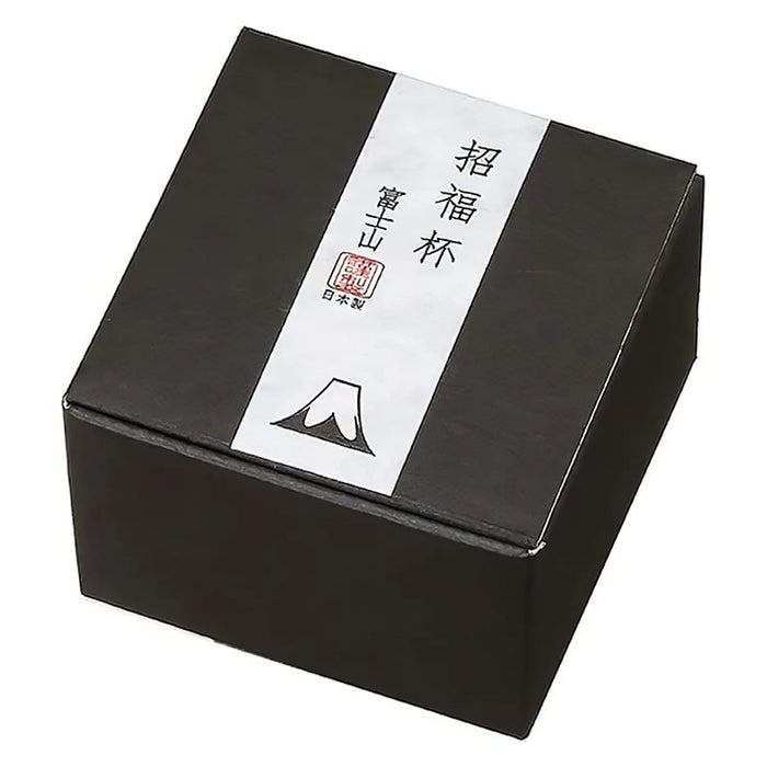 Toyo Sasaki Glass Mount Fuji Glass Set with Gold Sake Cup - Blue-Kiichin - The #1 Place for Japanese Goods in Your Hand!