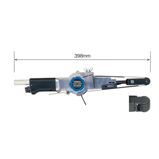 Vessel GT-BS20 Air Belt Sander (Aluminum Roller Head)-Kiichin - The #1 Place for Japanese Goods in Your Hand!