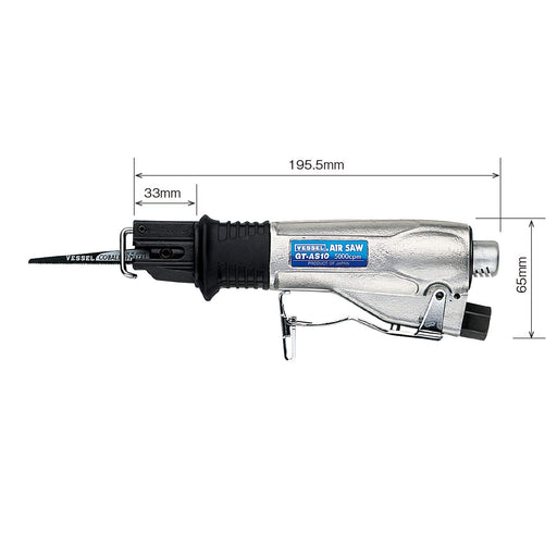 Vessel GT-AS10 Air Saw Iron Plate Cutting 4mm-Kiichin - The #1 Place for Japanese Goods in Your Hand!