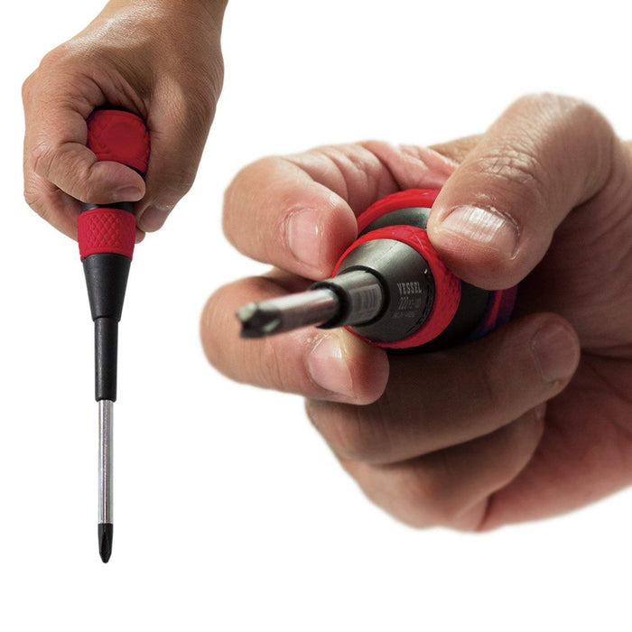 Vessel Japan Ball Grip Driver +2 X 150 220 - High-Quality Tool-Kiichin - The #1 Place for Japanese Goods in Your Hand!