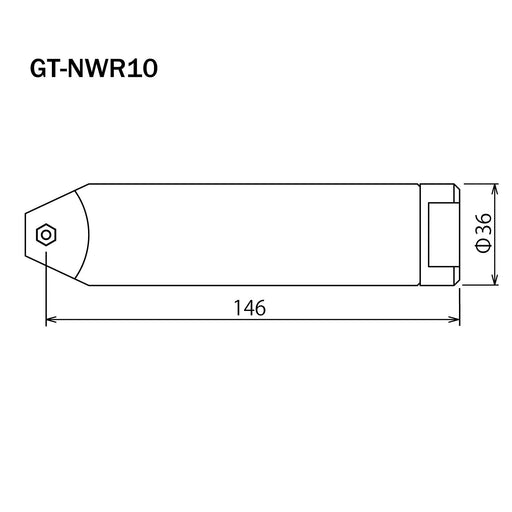 Vessel GT-NWR10 Double Acting Air Nipper Round No Lever-Kiichin - The #1 Place for Japanese Goods in Your Hand!