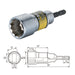 Vessel Foam Tie Socket Ivy Type 21x97 12sq A202110F-Kiichin - The #1 Place for Japanese Goods in Your Hand!