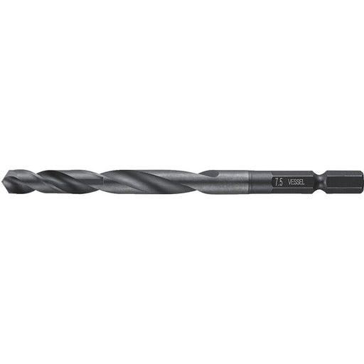 Vessel KMD-7.5 Drill Bit For Ironwork 7.5mm-Kiichin - The #1 Place for Japanese Goods in Your Hand!