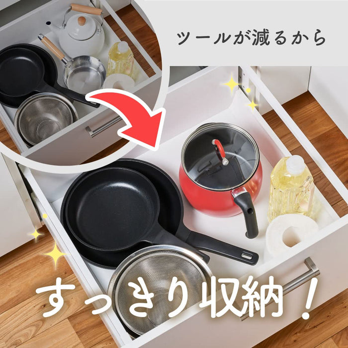 Wahei Freiz Multi Pot L Size 16Cm 3L Ih Compatible Rice Milk Frying Pot-Kiichin - The #1 Place for Japanese Goods in Your Hand!