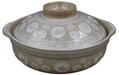 Uchiyama Pottery Water-Repellent Ceramic Coated Earthen Pot No. 9 - Banko Ware for 3-5 People-Kiichin - The #1 Place for Japanese Goods in Your Hand!