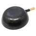 Yamada 27cm Round Bottom Wok with Wooden Handle - 1.2mm Thickness-Kiichin - The #1 Place for Japanese Goods in Your Hand!