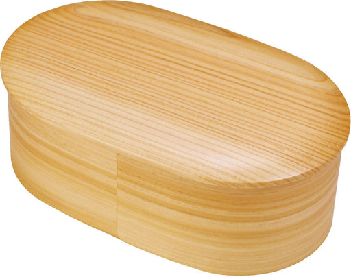 Yamaco Japanese Bento Box - Authentic Hinoki Wappa - Made in Japan - 16.2X10X6Cm Natural-Kiichin - The #1 Place for Japanese Goods in Your Hand!