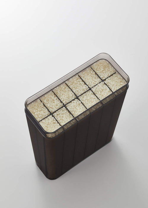 Yamazaki Industrial Japan Black Refrigerator Rice Bins - Approx. 3761-Kiichin - The #1 Place for Japanese Goods in Your Hand!