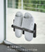 Yamazaki Industrial 4964 Veranda Slipper Rack - Black, Made in Japan-Kiichin - The #1 Place for Japanese Goods in Your Hand!
