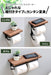 Yamazen Dark Brown/Black Toilet Paper Shelf with Smartphone Holder - Easy Install-Kiichin - The #1 Place for Japanese Goods in Your Hand!