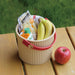 Sceltevie Japan Yawata Kasei Mini Bucket with Lid, 4L, Orange-Kiichin - The #1 Place for Japanese Goods in Your Hand!