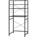 Yem World 80Cm Brown Kitchen Rack - Multifunctional Stand for Microwave, Trash, and Refrigerator-Kiichin - The #1 Place for Japanese Goods in Your Hand!