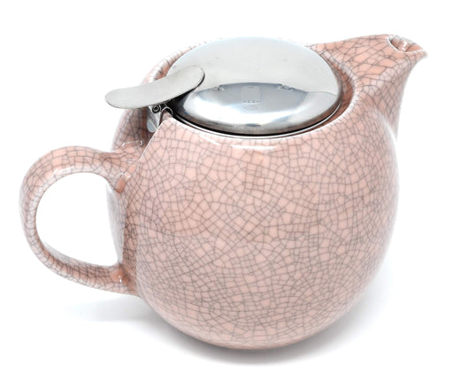 Zero Japan 5-Person Crackle Colors Teapot - Pink, W166xD120xH115mm-Kiichin - The #1 Place for Japanese Goods in Your Hand!