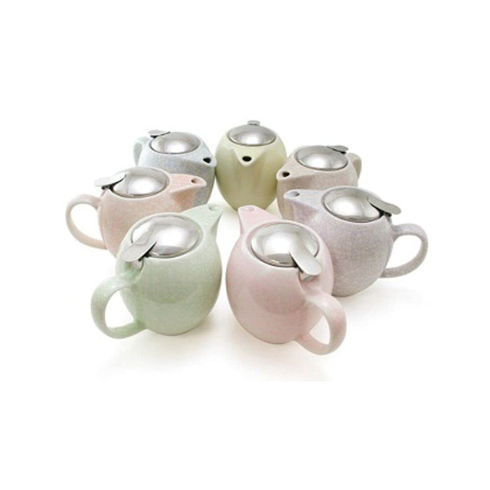 Zero Japan 3-Person Crackle Color Teapot - Artisan Pink-Kiichin - The #1 Place for Japanese Goods in Your Hand!