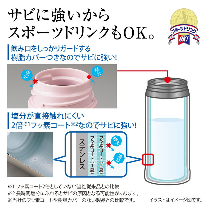 Zojirushi SM-XC48-AL 480ml Steel Mug Blue Quick Open Lock-Kiichin - The #1 Place for Japanese Goods in Your Hand!